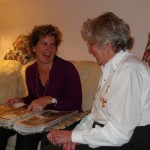 Sharing laughs and memories