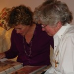 Flipping through mom's incredible gift (tears were shed!)